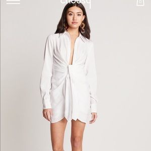 Choosy white dress Crosby st dress